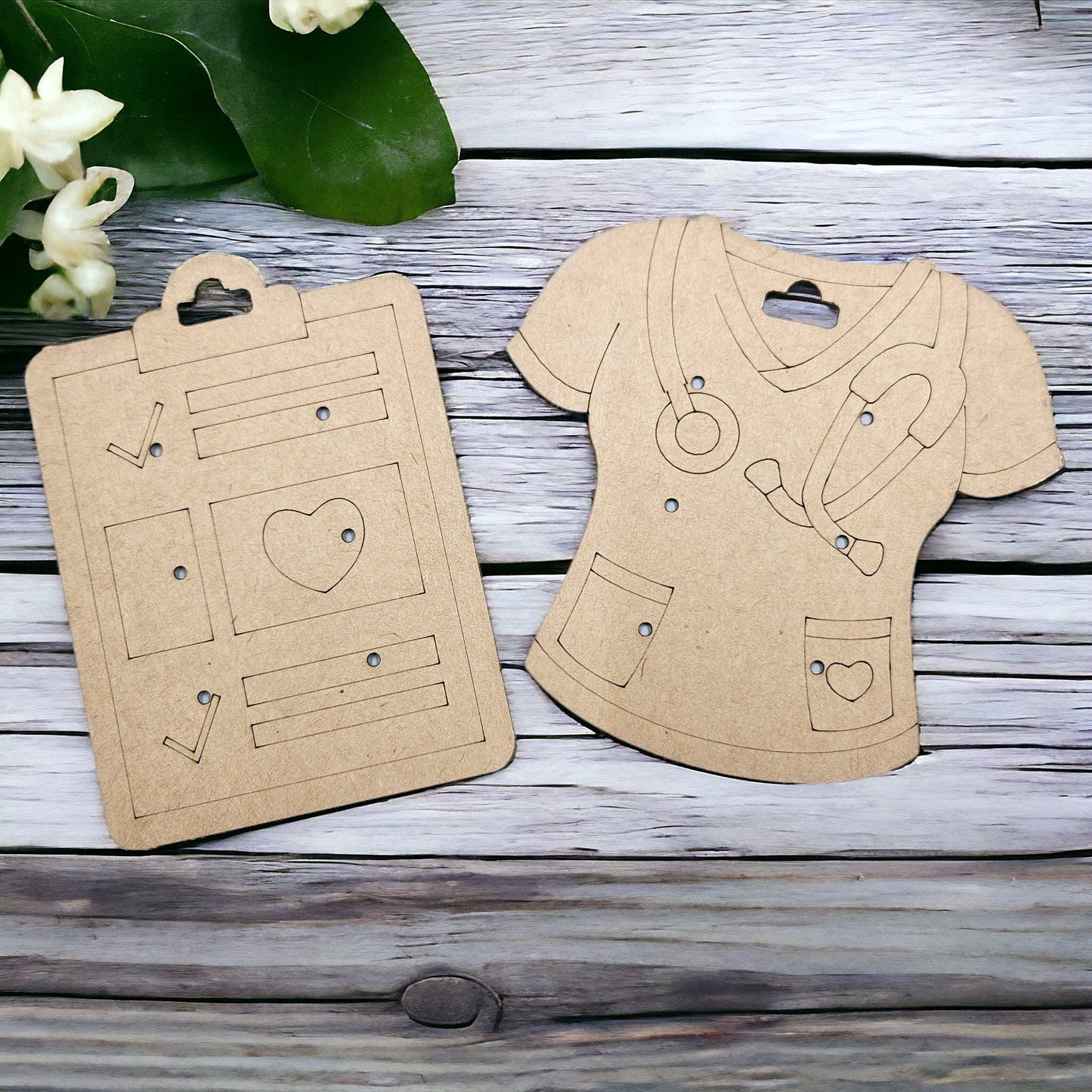 NURSE | 3 Piece Stud Earrings Set