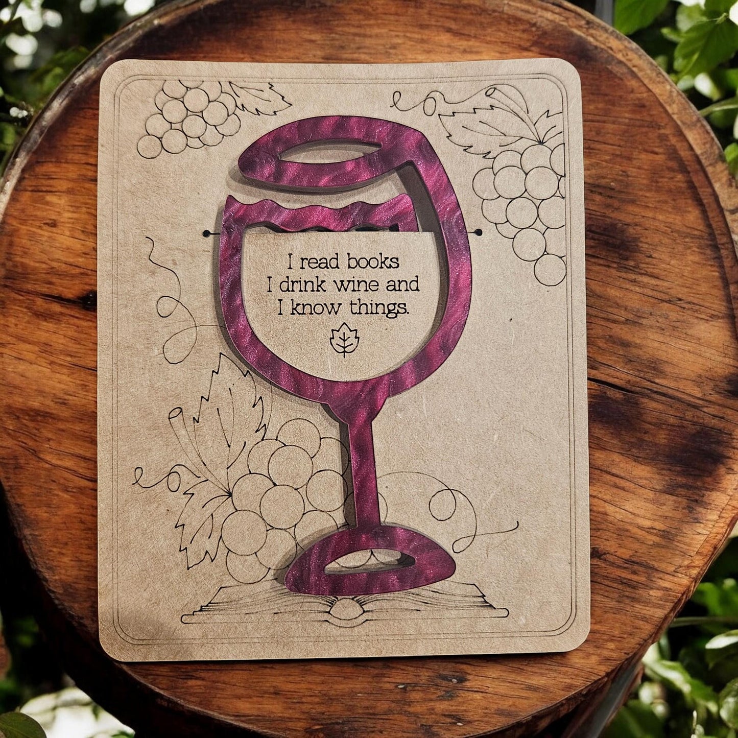 ELEGANT WINE-THEMED | Bookmark