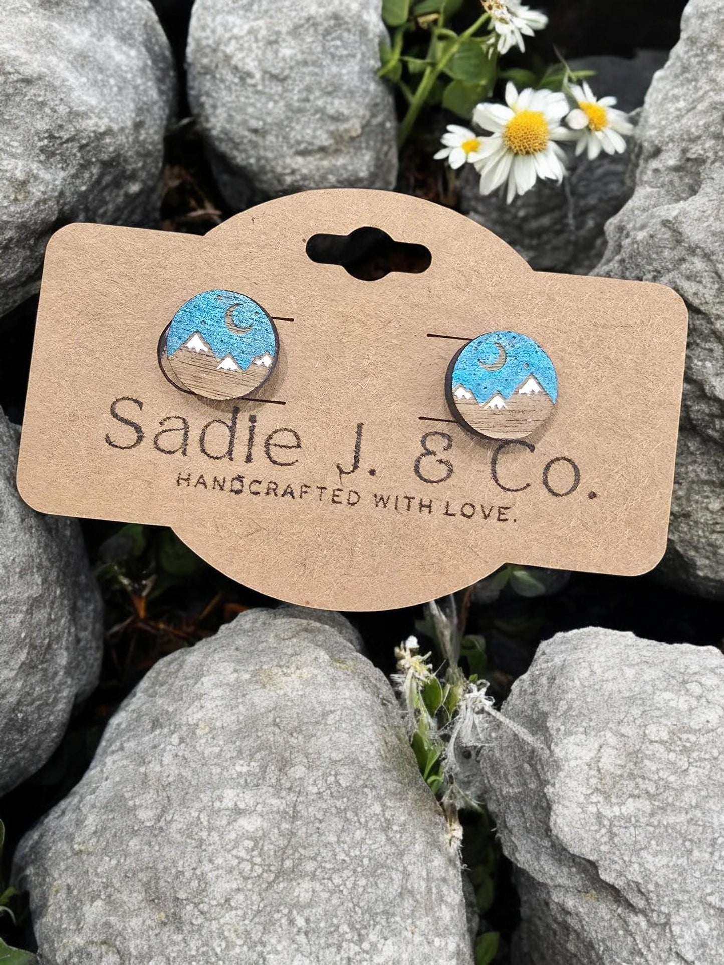 MIDNIGHT MOUNTAINS | Stud Earrings
