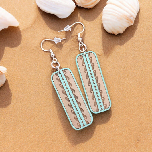 WAVE BAR | Dangle Earrings
