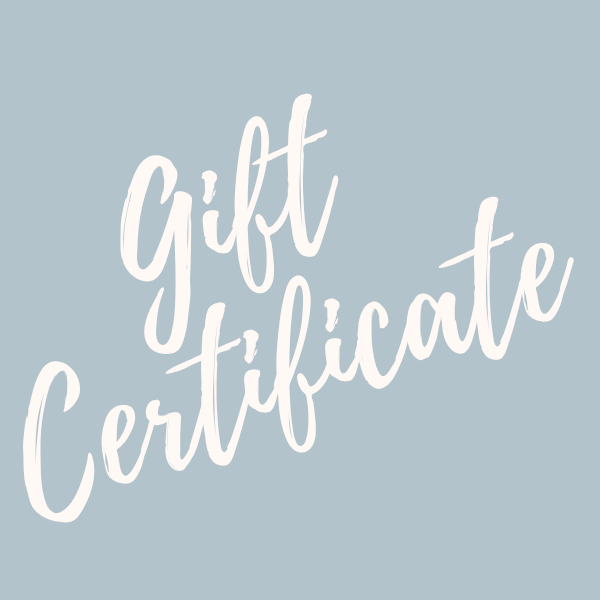 GIFT CERTIFICATES