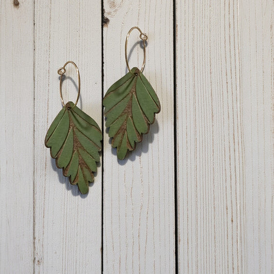 WILD FERN | Hoop Earrings