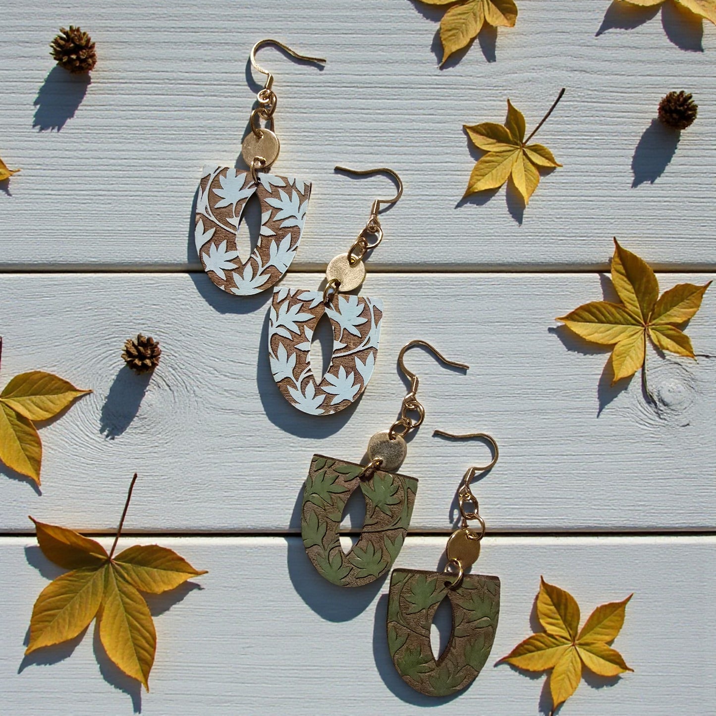 LEAF BREEZE | Dangle Earrings