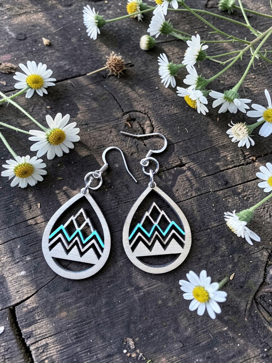 TURQUOISE PEAK | Dangle Earrings