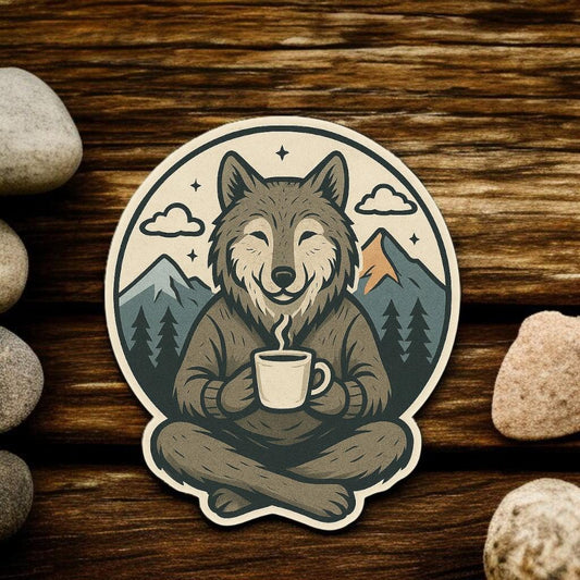 WOLF COFFEE | Vinyl Sticker