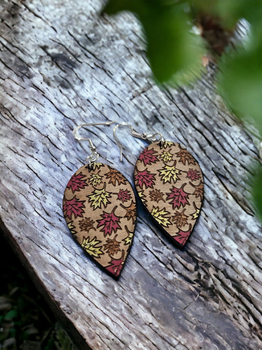 FALL LEAVES | Dangle Earrings