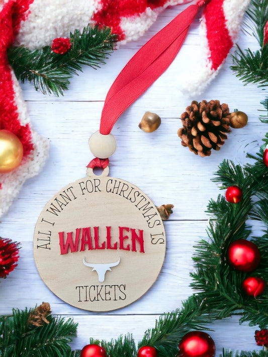 WALLEN | Christmas Ornament