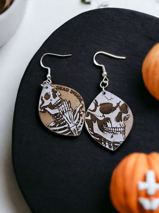 DEAD INSIDE | Dangle Earrings