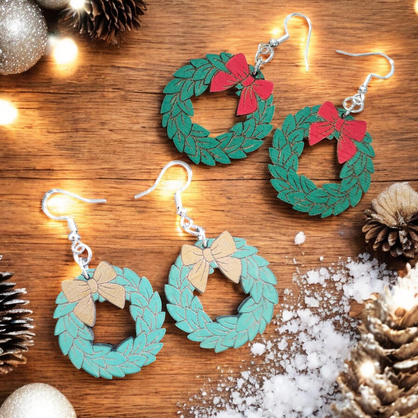 WREATH | Dangle Earrings