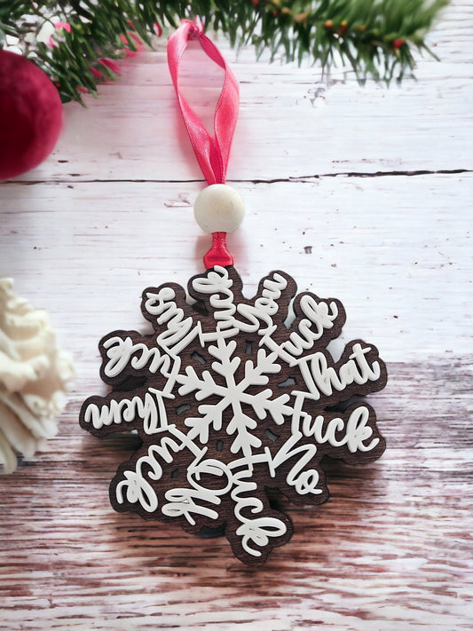 FUCKFLAKE | Christmas Ornament