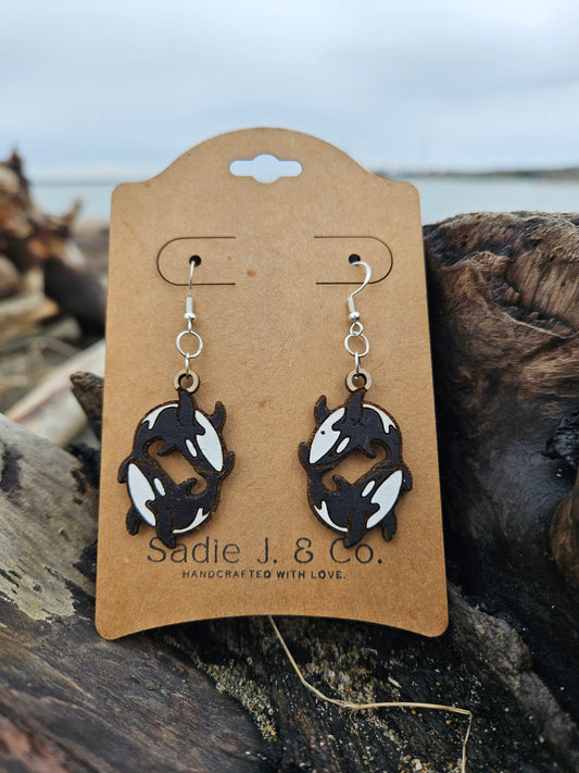 ORCA DUO | Dangle Earrings