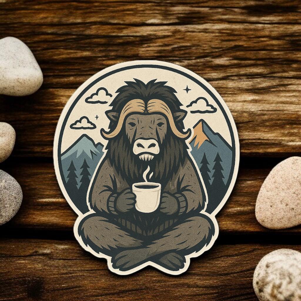 MUSKOX COFFEE | Vinyl Sticker