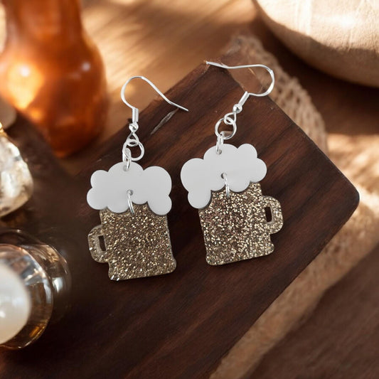 BEER MUG | Dangle Earrings