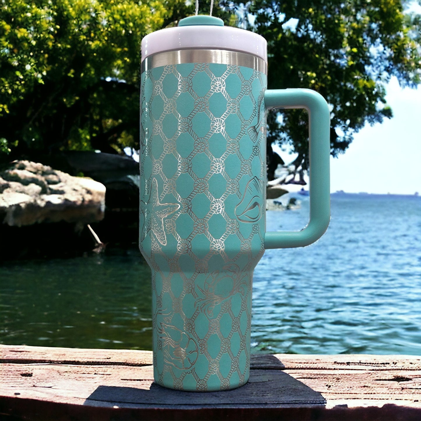FISHING NET | 40 oz Cup