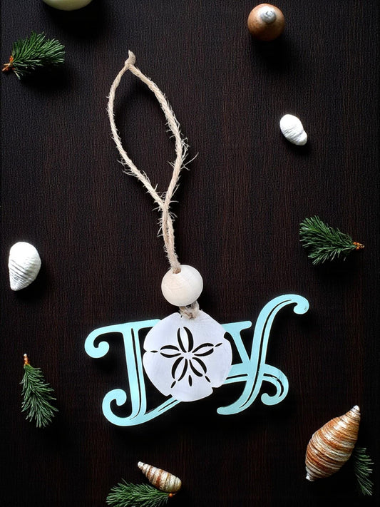 SAND DOLLAR JOY | Christmas Ornament