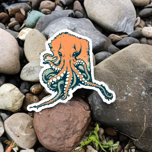 ALASKA OCTOPUS | Vinyl Sticker