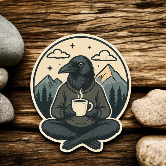RAVEN COFFEE | Vinyl Sticker