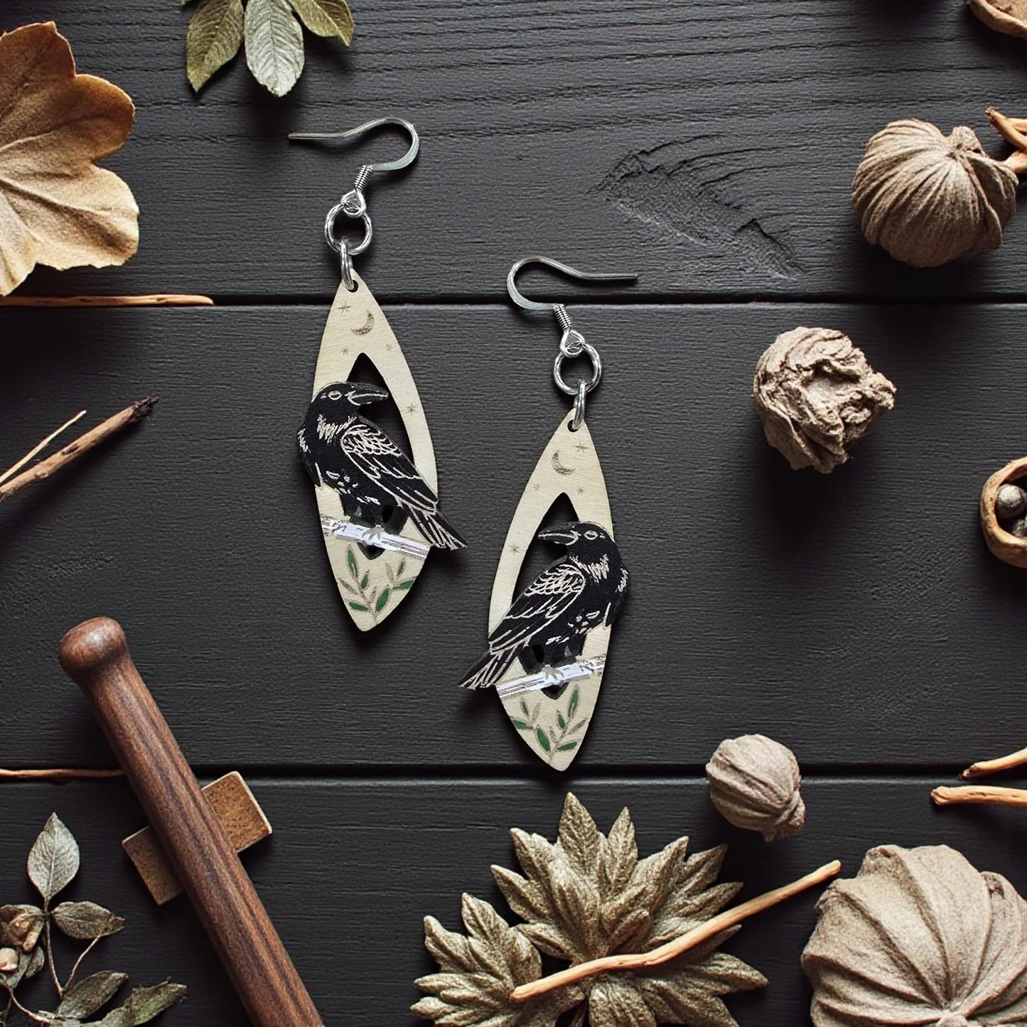 BIRCH RAVEN | Dangle Earrings