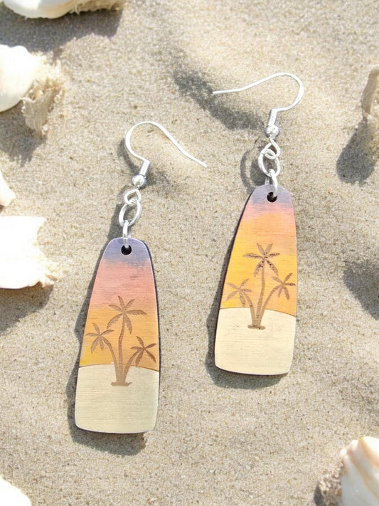 PALM TREE | Dangle Earrings