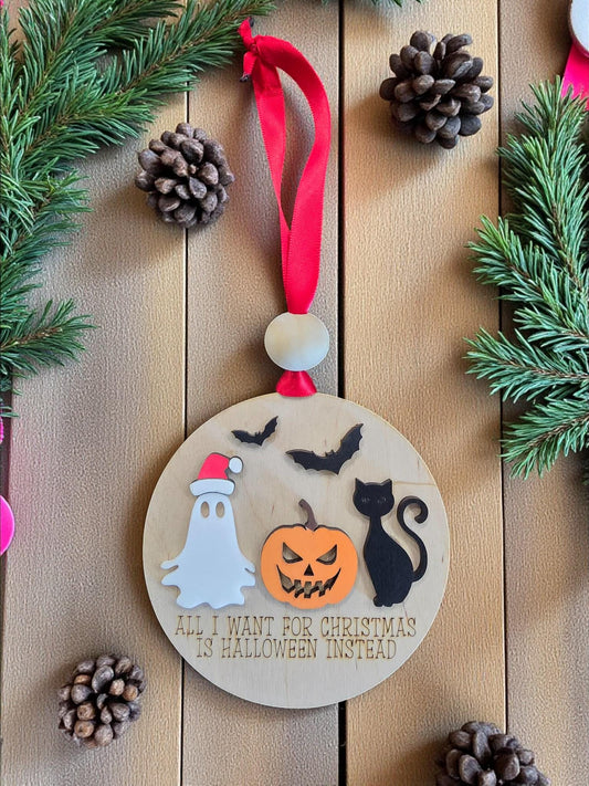 HALLOWEEN FOR CHIRSTMAS | Christmas Ornament