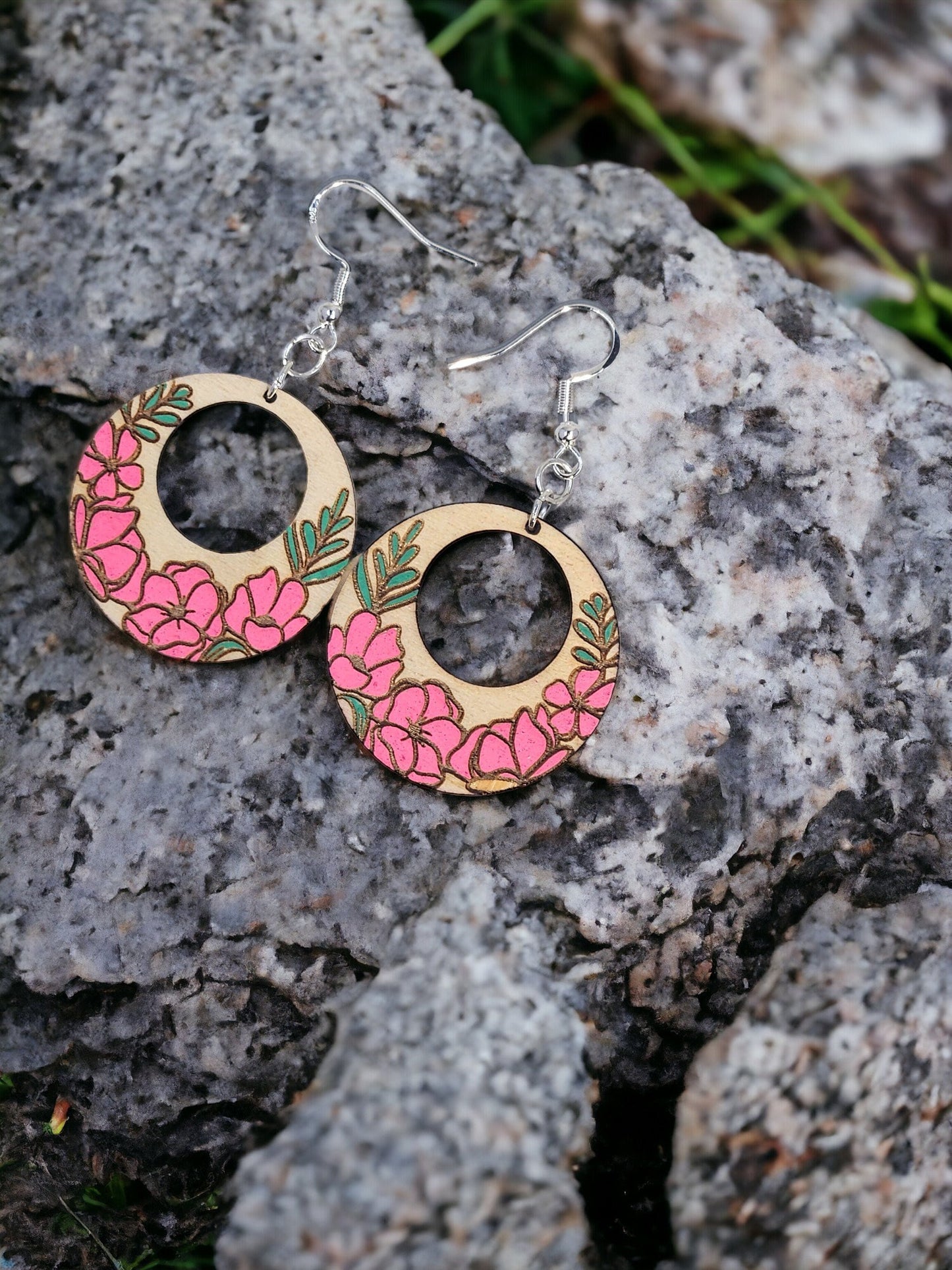 ALASKAN FIREWEED | Dangle Earrings