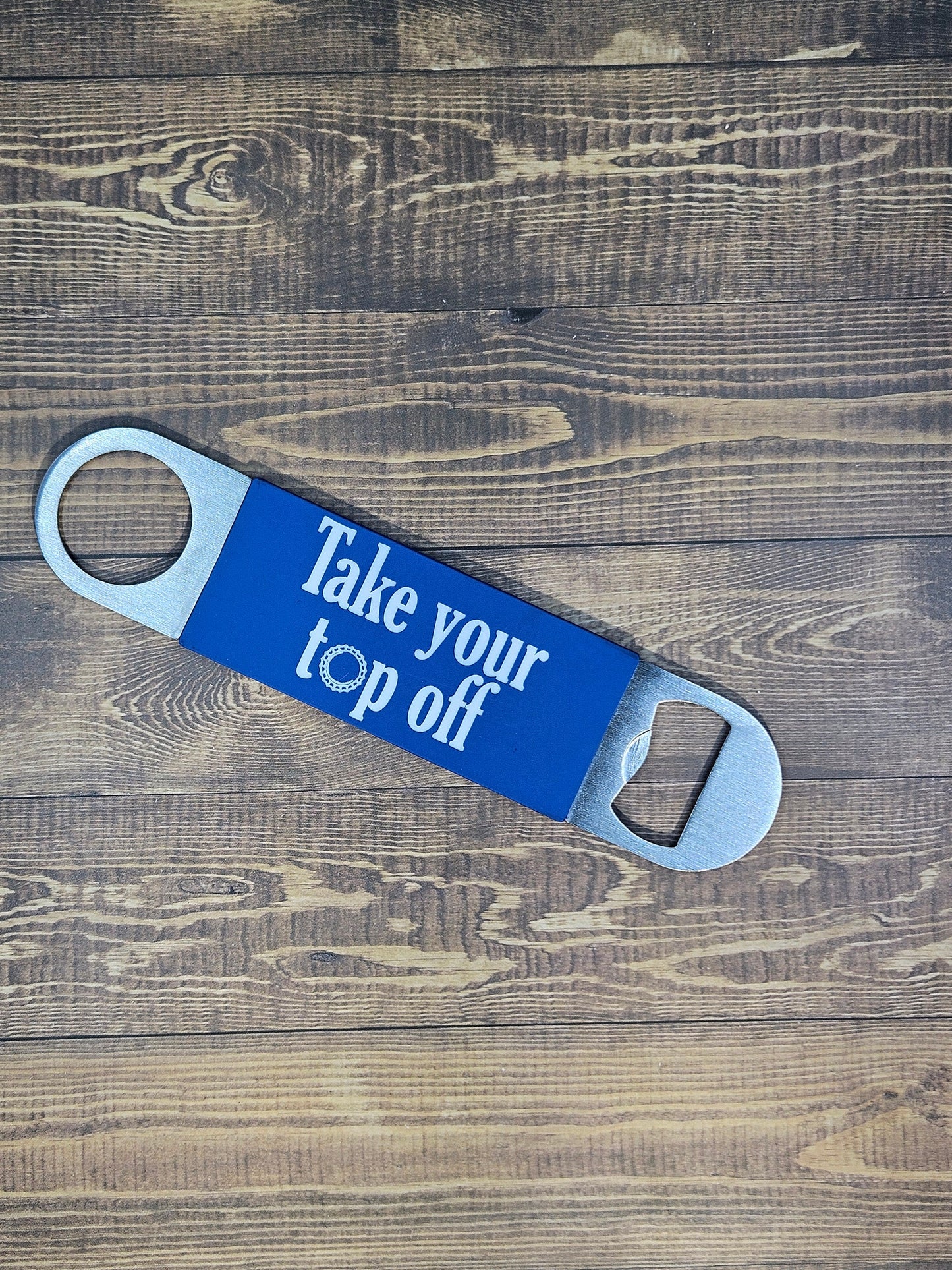 TOP OFF | Stainless Steel + Silicone Bottle Opener
