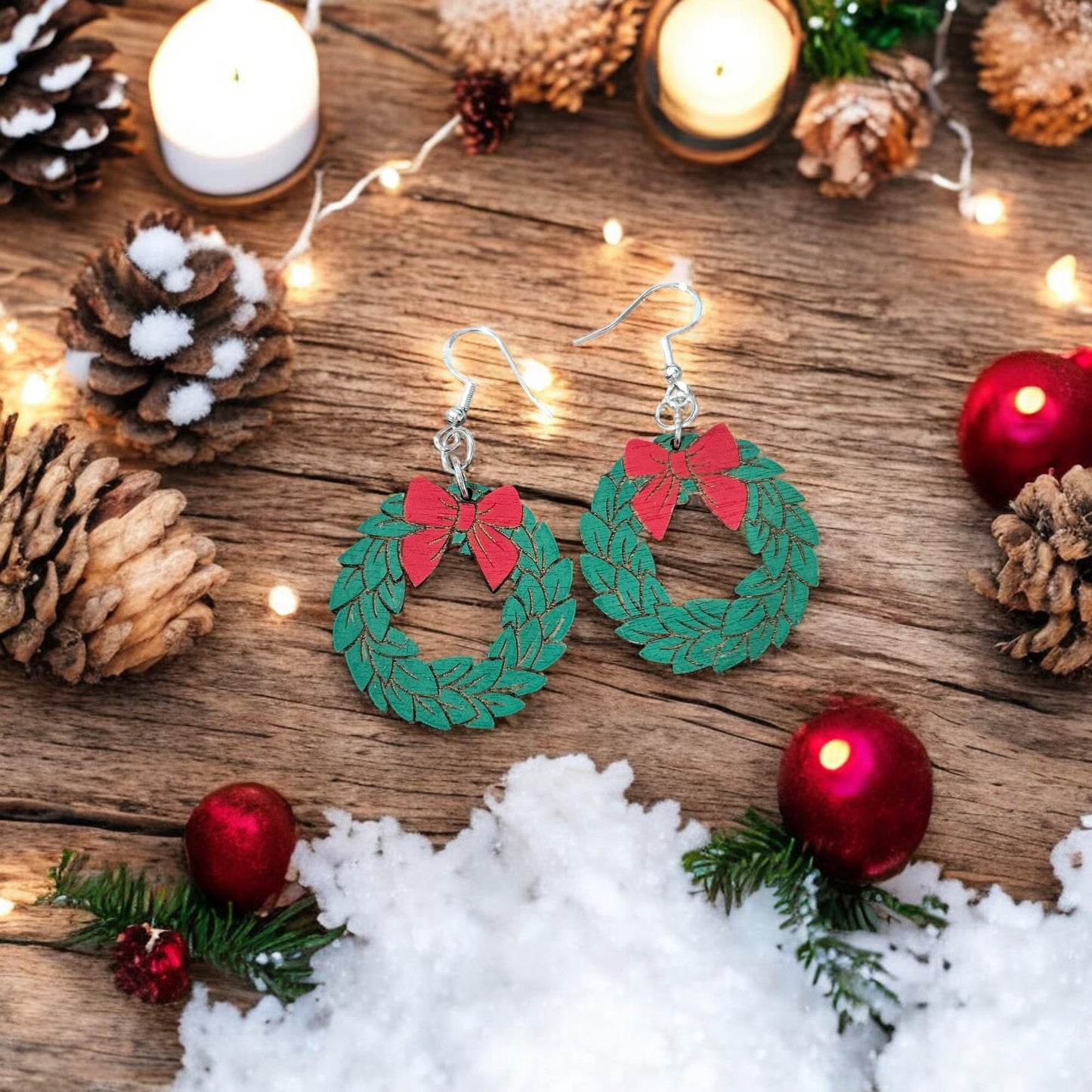 WREATH | Dangle Earrings