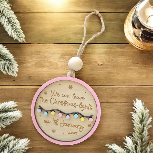 SWIFTIE CHRISTMAS LIGHTS | Christmas Ornament