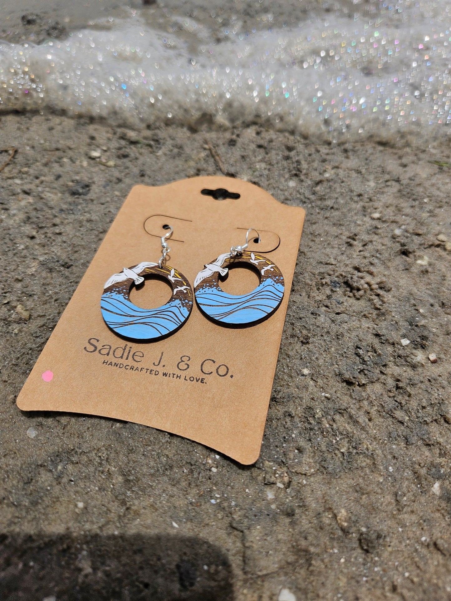 SEAGULL OCEAN | Dangle Earrings