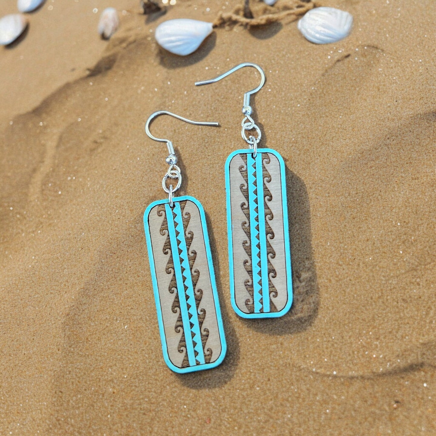 WAVE BAR | Dangle Earrings